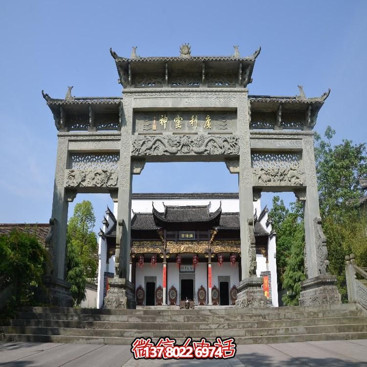 傳承中式文化，體驗(yàn)大型石雕牌坊與雕塑的魅力