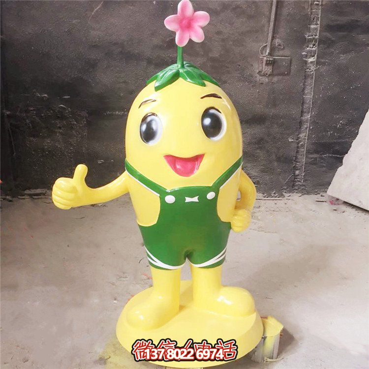 玻璃鋼卡通人物雕塑，給幼兒園創意擺放
