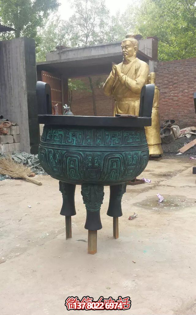 精美青銅雕塑，提升寺廟文物景觀