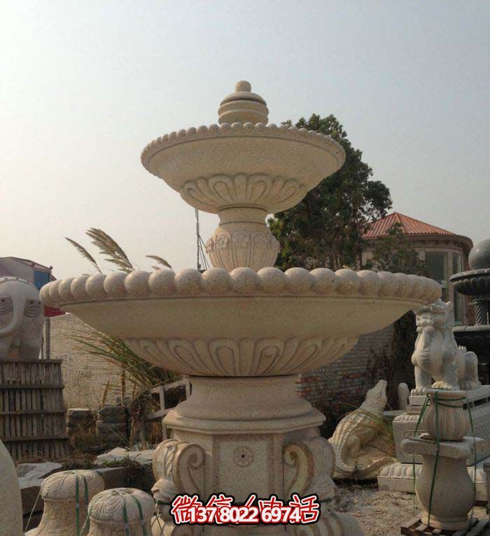 雕塑設計，構建大型花崗巖園林景觀
