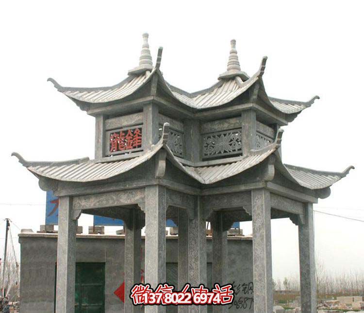 青石仿古雕刻鏤空?qǐng)@林景觀