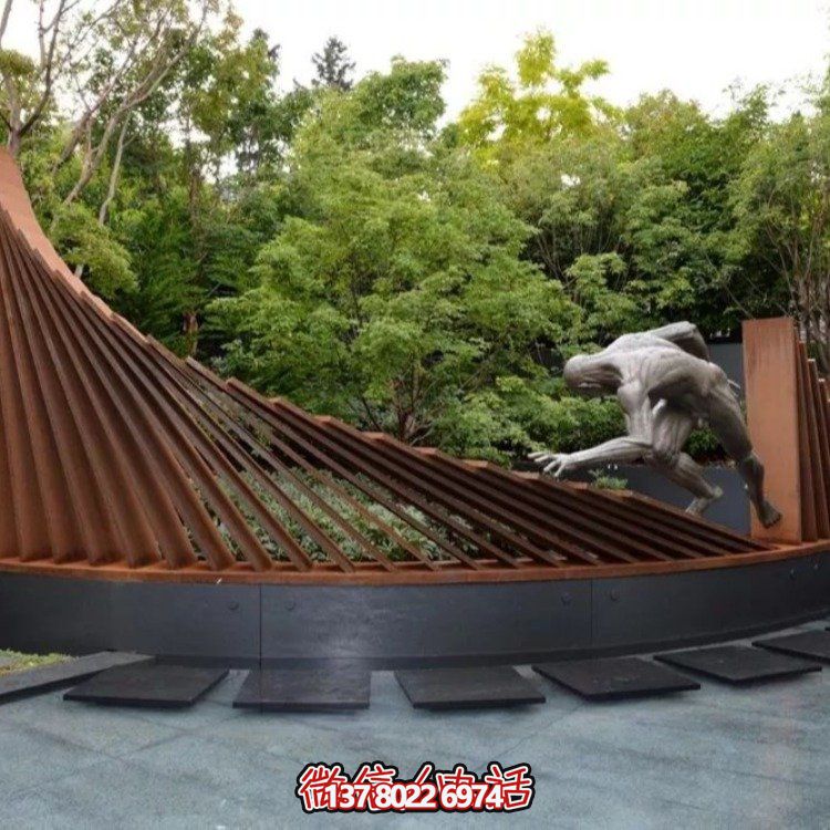 不銹鋼景觀雕塑，創意裝點公園戶外園林