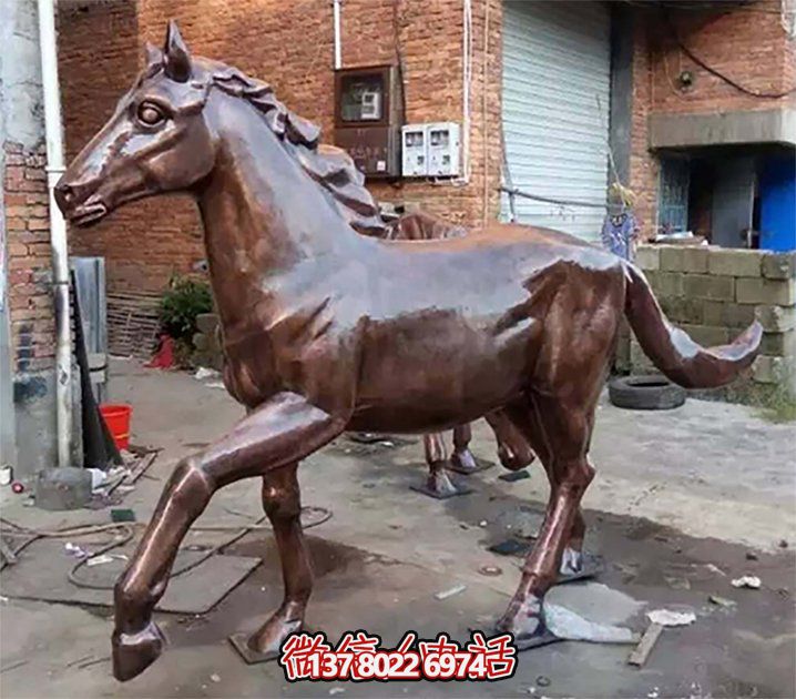 玻璃鋼動物雕塑景觀擺放，美化城市廣場